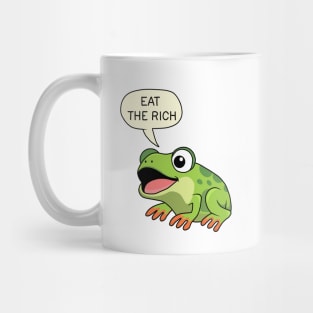 Eat The Rich - Frog Mug